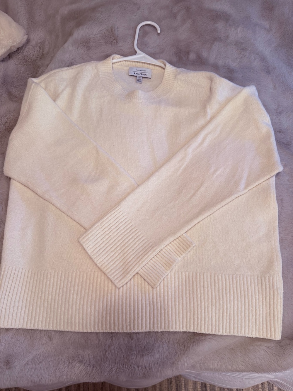 & Other Stories Crewneck Sweater - Off-White